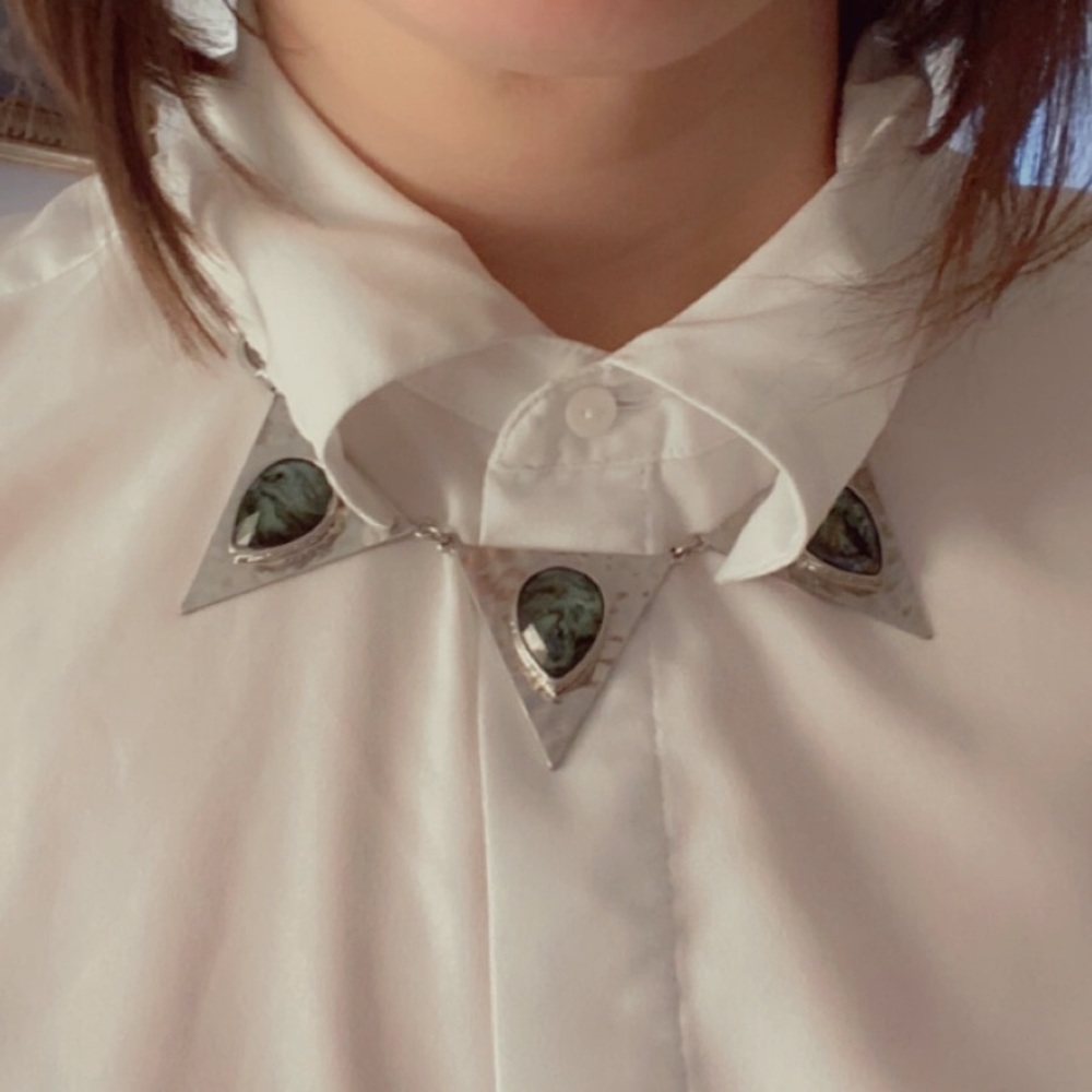 Triangle Statement Necklace